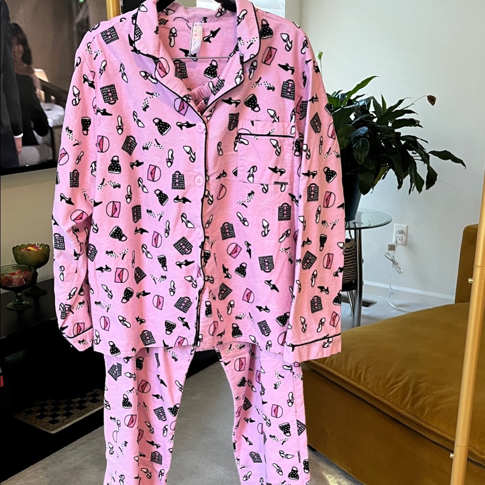 Slumber flannel pajama set size XL